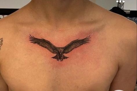 Mini Eagle Tattoo, Free Bird Tattoo, Eagle Chest Tattoo, Eagle Wing Tattoos, Small Eagle Tattoo, Simple Bird Tattoo, Hawk Tattoo, Forearm Band Tattoos, Cross Tattoo For Men