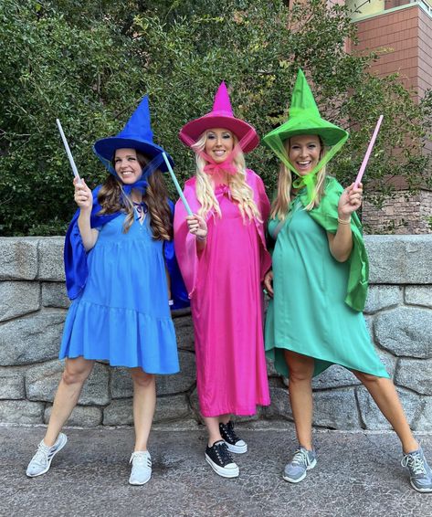 Teacher Theme Costumes, Cinderella Group Costume Ideas, Magic Themed Costumes, Group Teacher Costume Ideas, Trip Halloween Costume Ideas, Disney Teacher Costumes, Quick Diy Costumes, Fairytale Costume Ideas, Cold Weather Halloween Costumes