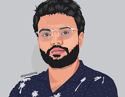 Ducky Bhai, Popular Youtubers, Vector Portrait Illustration, Love Photo, Vector Portrait, Cute Funny Quotes, Portrait Illustration, Love Photos, This Guy