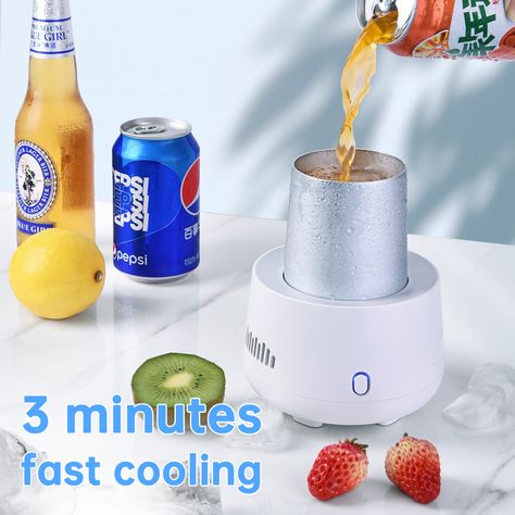 https://livene.shop/portable-usb-fast-cooling-cup-for-instant-beverage-refrigeration/ Chill Your Drinks in Seconds with Our Portable USB Fast Cooling Cup! 🍹❄️ Introducing the Portable USB Fast Cooling Cup, now available at LiveNe Shop! Tired of waiting for your beverages to cool down? Our innovative cooling cup is the ultimate solution for instant beverage refrigeration. Perfect for home, office, or on the go! 🌟 Why You'll Love It: Rapid Cooling: Chills your drinks in just minutes, so yo... Ice Car, Can Water, Chilled Beer, Fridge Cooler, Soda Drinks, Electric House, Car Home, Beverage Cooler, Car Usb