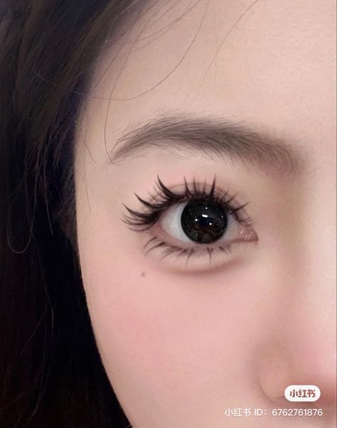 Puppy Eyes Girl, Manhua Lashes, Doll Eyelashes, Phoenix Garden, Natural Long Eyelashes, Makeup Chinese, Makeup Douyin, Eye Tricks, Lash Styles