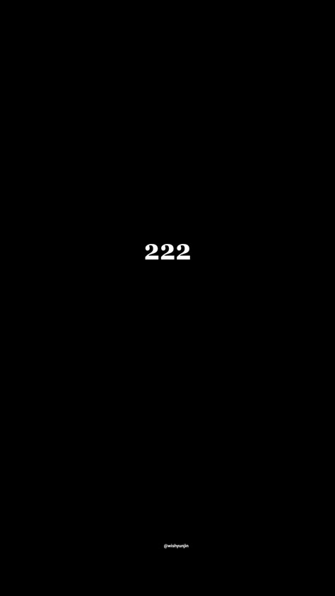 ㅤㅤ#222 #angelnumbers #wallpaper #black #aesthetic #wishyunjin 222 Black Wallpaper, 222 Aesthetic Wallpaper, 222 Wallpaper Aesthetic, Black Aura Aesthetic, Iphone Wallpaper Ocean, Black Aura, Ipad Lockscreen, Aura Energy, Wallpaper Ocean