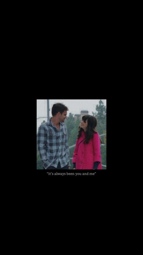 i made this wallpaper :) | #nickandjess #nickmiller #jessicaday #jessday #wallpaper #newgirl #jessandnick #tvseries #comedy #love #cute #blackwallpaper Nick Miller Wallpaper, New Girl Wallpaper, Girl Wallpaper Aesthetic, Jess Day, Nick And Jess, Jessica Day, Day Wallpaper, Nick Miller, Beautiful Arabic Words