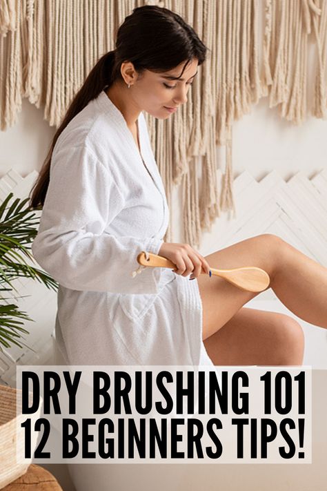 Benefits Of Dry Brushing, Dry Brushing Skin, Toxic Skincare, Dry Body Brushing, Skin Brushing, Better Body, Dry Brush, Body Hair Removal, Natural Therapy