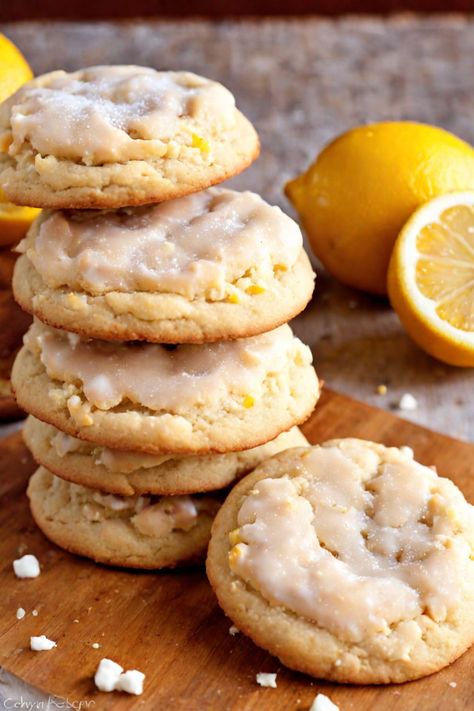 Meyer Lemon Cookies Recipe  Ingredients  - 1/2 cup unsalted butter, softened - 1 cup granulated sugar - 1 large egg - 1 tablespoon Meyer lemon zest - 2 tablespoons Meyer lemon juice - 2 cups all-purpose flour - 1/2 teaspoon baking powder - 1/4 teaspoon salt - 1/2 teaspoon baking soda - Powdered sugar for dusting (optional)  Full Cooking Instructions on... Martha Stewart Lemon Cookies, What To Do With A Lot Of Lemons, Meyer Lemon Cookies Recipes, Lemon Recipes Dessert Easy, Meyer Lemon Marmalade Recipe, Best Lemon Cookies Recipes, Myers Lemon Recipes, Meyer Lemon Recipes Desserts, Best Lemon Recipes