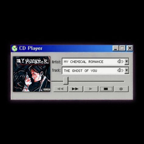 2000s Overlay, Cd Player Widget, Aesthetic Slideshow, Music Player Widget, Chemistry Homework, Gifts Banner, Emo 2000s, Ghost Of You, Scene Core