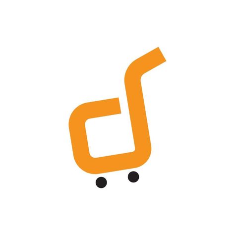 letter d shopping cart simple logo icon Shopping Cart Logo, Cart Icon, Discount Logo, Cart Logo, Ecommerce App, Letter D, Shopping Cart, Logo Banners, Simple Logo