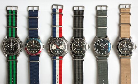 NATO Straps Nato Strap Watches, Nato Strap, Dream Watches, Seiko Watches, Zulu, Beautiful Watches, Dive Watches, Watch Collection, Casio Watch