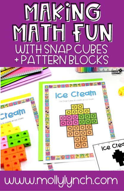 Cube Blocks Patterns, Snap Cube Pattern Cards Free, Unifix Cube Activities, Snap Cubes Activities, Cubes Math, Math Examples, Stem Bins, Unifix Cubes, Make Math Fun