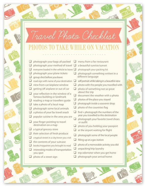 Travel Photo Checklist by simple as that Photo Checklist, Photo Challenges, Foto Tips, Photography Challenge, Photography Beach, Travel Checklist, All I Ever Wanted, We Are The World, Travel Photo