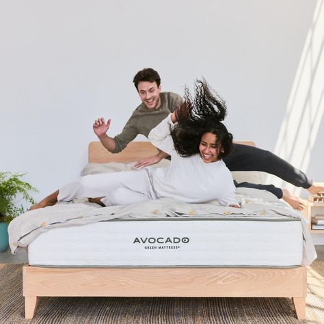 Avocado Mattress, Green Mattress, Natural Bedding, Winning Products, Natural Mattress, Bedding Pillows, Healthy Sleep, Blue Box, Avocado Green