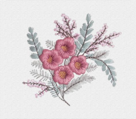 Flower embroidery designs