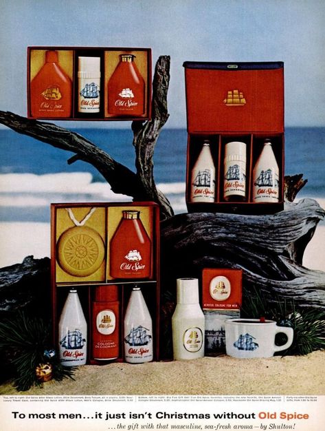 Vintage gift sets for men: After-shave, cologne & other grooming gifts for him - Click Americana Currier And Ives Prints, Vintage Groom, Vintage Shaving, Spice Gift, After Shave Lotion, Shaving Set, Currier And Ives, Old Spice, Aftershave