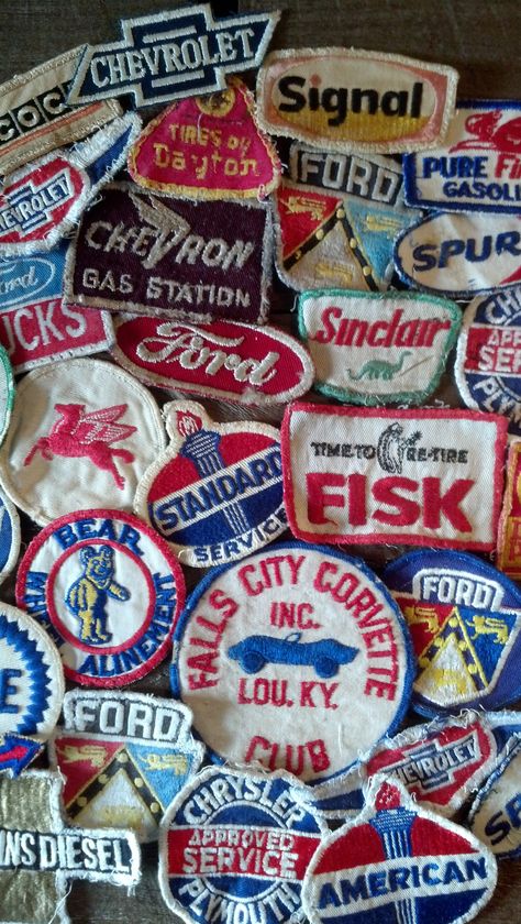 Great Vintage Patches!! Vintage Name Patch, Vintage Patch Design, Vintage Patches Jacket, Retro Patches, Vintage Badge, Patches Vintage, Retro Patch, Travel Patches, Vintage Patches