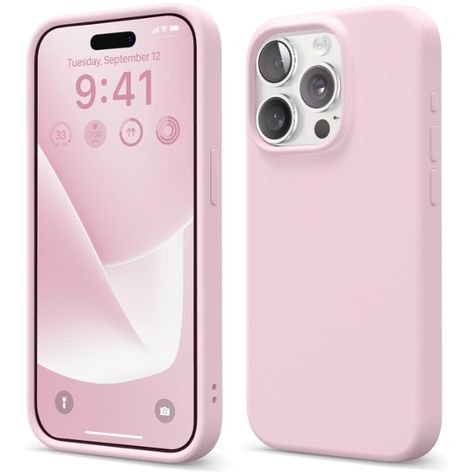 GONEZ Compatible with iPhone 15 Pro Max Case Silicone,with 3X Camera Protector + 3X Screen Protector,Soft Anti-Scratch Microfiber Lining,Slim Liquid Silicone Shockproof Protective Phone Cover,Hot Pink Iphone 15 Pro Cover, Iphone 15 Pro Max Pink, Iphone 15 Pro Max Phone Case, Iphone 15 Pro Max Case, Pop Party, All Apple Products, Pink Lifestyle, Iphone Obsession, Pink Iphone Cases