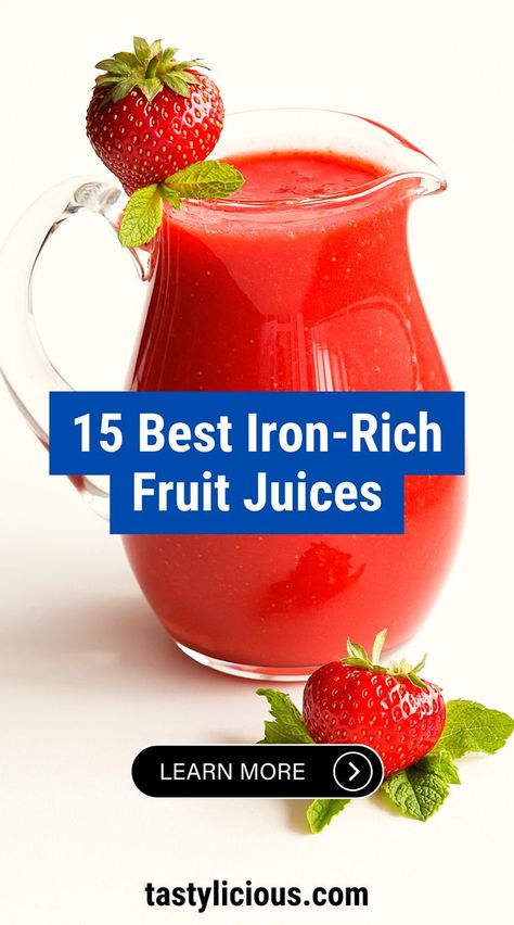 iron rich juice for anemia | iron rich fruits | juice high in iron | juicing recipes for weight loss | juice recipes | healthy smoothie recipes | juicer recipes beginners | green juice recipes for weight loss Smoothie Recipes For Low Iron, Juicing Recipes For Low Iron, Juice For Low Iron, Juicing For Low Iron, Iron Rich Vegetables, Iron Rich Drinks, Juicer Recipes Beginners Fruit, Iron Rich Juice Recipes, Juicing For Iron Deficiency