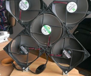 Fan created out of other fans Computer Recycling, Diy Pc, Computer Diy, Industrial Wall Art, Computer Fan, Garage Storage Solutions, Diy Robot, Upcycle Repurpose, Computer Gifts