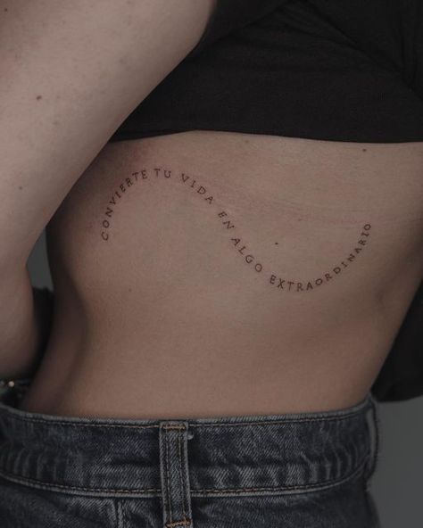 𝔼𝕝𝕚𝕗 on Instagram: "Curved text ✨ . . . . #tattoo #inked #lotus #smalltattoo #tinytattoo #floraldesign #flowertattoo #ornament #tattooistanbul #flowersketch #birthflowertattoo #tattooaesthetic #quotes" Curved Word Tattoo, Curved Text Tattoo, Curved Tattoo Design, Simple Text Tattoo, Curved Tattoo, Text Tattoo Ideas, Tattoo Ideas Minimal, Lost Tattoo, Simple Tattoo Ideas