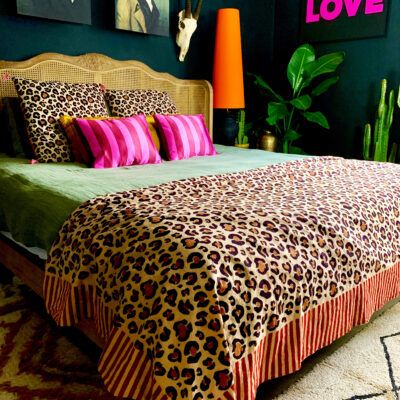 Leopard Print Bedroom, Maximalist Rooms, Maximalist Room Decor, Leopard Bedroom, Is It Friday, I Ready, It Friday, Bungalow Renovation, Room Ideas Aesthetic