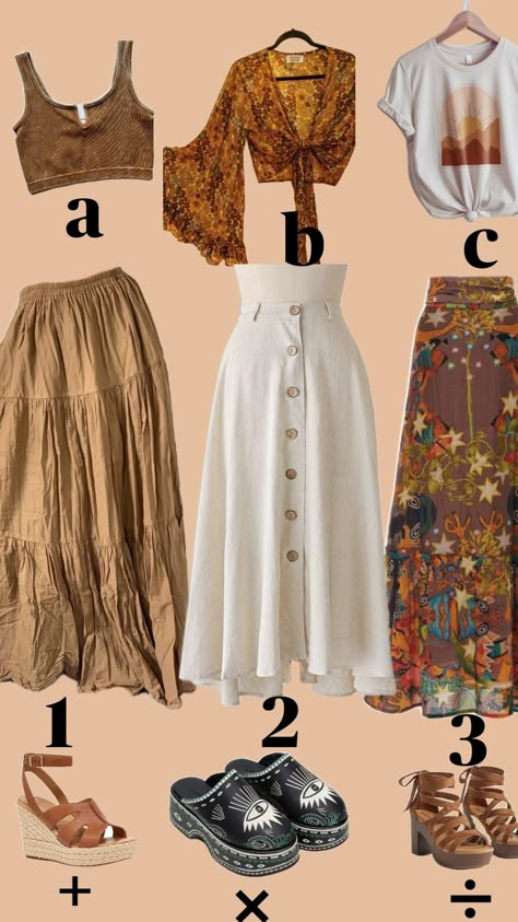 boho aesthetic ✨️ #pickone#boho Hippy Boho Aesthetic, Old Money Boho Aesthetic, Boho Hourglass Outfits, Boho Date Outfit, Earthy Chic Outfits, Boho Cottagecore Outfits, Boho Earthy Style, Vintage Boho Outfits, Boho Astethic