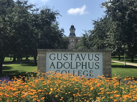 One of Minnesota's oldest colleges and my Alma Mater. Gustavus Adolphus College, Bucket Lists, Alma Mater, Adventure Book, 2024 Vision, College Life, Minnesota, Bucket List, Vision Board