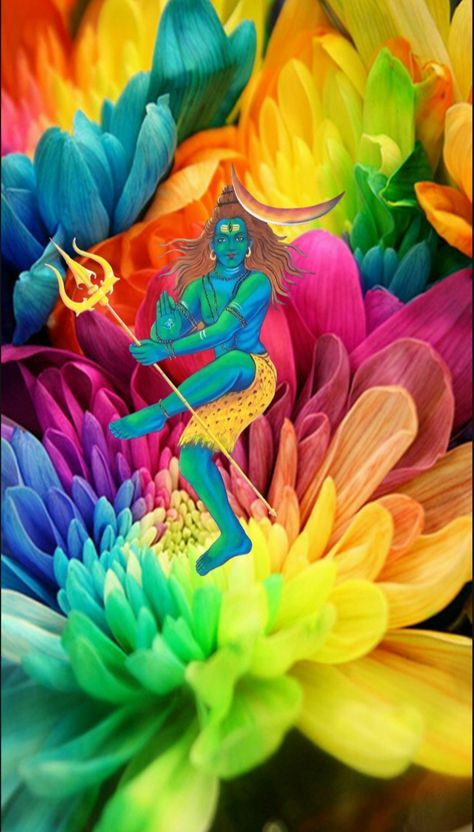 Lord Shiva as Nataraj in colorful Holi wallpaper in creative art painting Lord Shiva Holi Images, Holi Art, Holi Wallpapers, Holi Wallpaper, Shiva Stone, Happy Holi Greetings, Holi Greetings, Dream Castle, Shiv Shankar