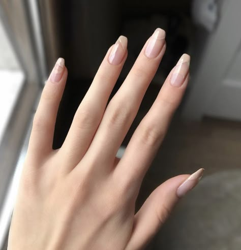 Trendy Nail Art Summer, Nail Art French, Makeup Nails Designs, Asian Nails, Pretty Gel Nails, Cute Gel Nails, Soft Nails, Nail Fashion, Beige Style