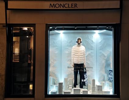 PARDGROUP , Moncler Window Display, Dubai, February 2024 Moncler Window Display, Best Windows, Window Display, Dubai, The World, Quick Saves