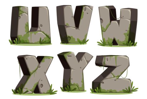 Jungle font, part 4 Jungle Font, Font Numbers, Text Texture, Holly Pictures, Graffiti Lettering Alphabet, Pop Up Art, Portfolio Design Layout, Hand Lettering Art, Art Walk