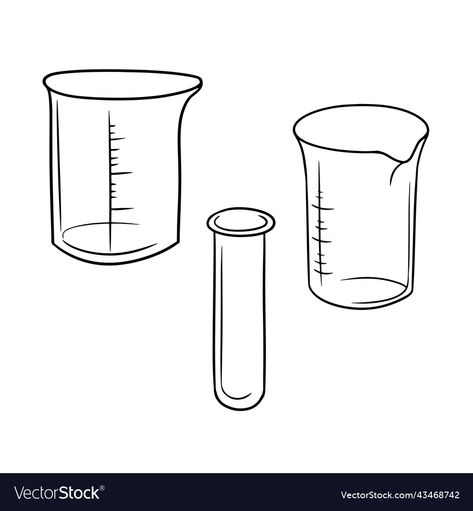 Measuring Cups Drawing, Cups Drawing, Glass Measuring Cup, Be Cool, Cartoon Style, Big Picture, Measuring Cups, A White Background, Transparent Png