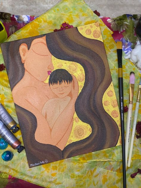 Earth Drawings, Mother Love, Canvas Drawings, Cute Paintings, Painting Inspo, Acrylic Artwork, Art Diary, Selfie Ideas Instagram, Selfie Ideas