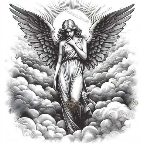 Tattoo sketches, tattoo ideas from my Telegram channel. Subscribe to busti and support the author, the price is less than a dollar. Link in the profile description. #tattoo #tattoos #sketch #tattooart #tattooideas #тату #татуировки #эскиз Angel Sketch Tattoo, Graveyard Tattoo, Greek Tattoo, Angel Sketch, Sketches Tattoo, Greek Mythology Tattoos, Angel Drawing, Mythology Tattoos, Greek Tattoos