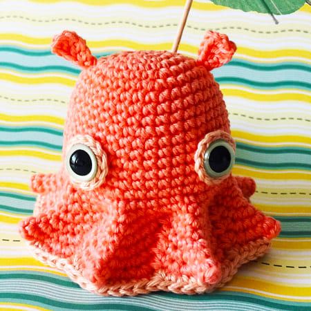 Crochet Octopus with Umbrella Amigurumi PDF Pattern Dumbo Octopus Crochet, Easiest Amigurumi, Crochet Octopus Pattern, Dumbo Octopus, Octopus Crochet, Octopus Pattern, Velvet Rope, Crochet Free Patterns, Easy Amigurumi