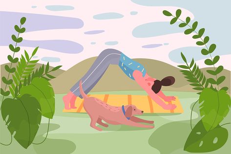 Outdoors Background, Yoga Posters, Meaning In Life, Yoga Dog, Yoga Poster, Sense Of Purpose, Easy Meditation, Dog Yoga, Love And Forgiveness