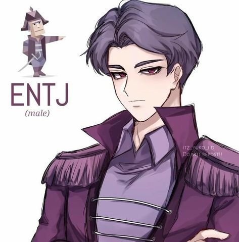 Entj Fanart Male, Entj Male, Intp Female, Entj Personality, Type Personality, Intp Personality Type, Intp Personality, Anime Zodiac, Mbti Relationships