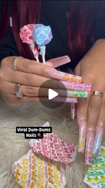 Bad Nail Designs, Dum Dum Nails, Long Curved Nails, Luxury Nail Designs, Dum Dums, Unique Acrylic Nails, Bling Acrylic Nails, Luxury Nails, Trust The Process