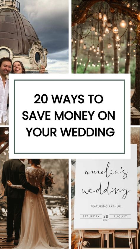 Weddings are one of the most special days in your life, but they can also be incredibly expensive. Between the venue, food, attire, and all the little details, the costs can add up quickly. Check out our 20 Ways To Save Money On Your Wedding! Eloping Ideas, Forest Wedding Decorations, Styling A Buffet, Day Weddings, Local Travel, Forest Wedding, Naturally Beautiful, Ways To Save Money, Ways To Save