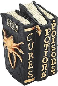 Fun Express Witch and Wizard Spellbook Tabletop Halloween Decoration - Halloween Home Decor Wizard Spell, Hocus Pocus Decorations, Hocus Pocus Book, Hocus Pocus Spell, Halloween Spell Book, Hocus Pocus Spell Book, Coffee Table Bookshelf, Halloween Fireplace, Book Centerpieces