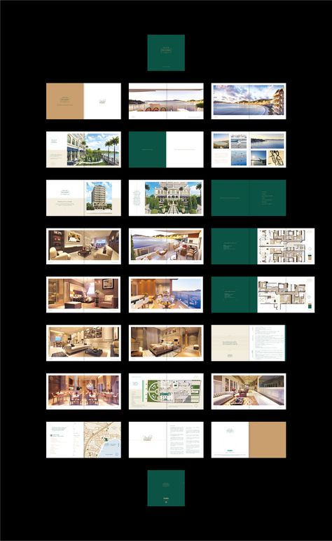 Belevedere Residence: Logo and Brochure :: Behance Real Estate Magazine Cover, Broucher Ideas, Architect Brochure, Luxury Real Estate Brochure, Architecture Brochures, Real Estate Brochure, Sales Kit, Real Estate Book, Property Branding