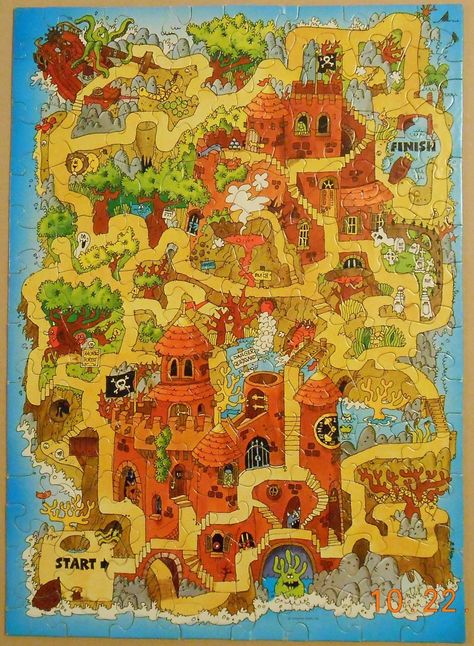 Game Map Concept Art, Game Map Design, Video Game Map Design, Board Game Map, Board Game Map Design, Fairytale Map Illustration, History Infographic, Map Games, Board Game Design