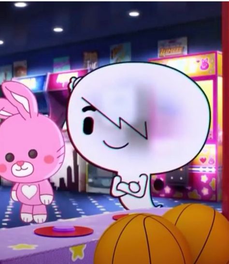 Carrie Tawog, Darwin X Carrie, Spooky Sunset, Tawog Characters, Carrie Krueger, Cheerleading Hairstyles, Island Theme, World Of Gumball, The Amazing World Of Gumball