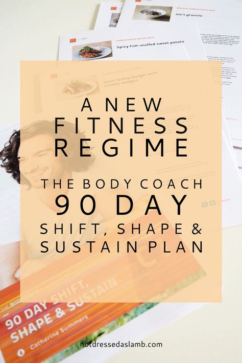 A New Fitness Regime | The Body Coach 90 Day Shift, Shape & Sustain Plan #notlambFIT |Not Dressed As Lamb 90 Day Transformation, Body Coach, 90 Day Plan, I'm So Sorry, Day Plan, So Sorry, Christmas Is, Get Fit, Sustainability