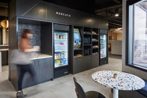 Office Coffee Station, Office Coffee Bar, Staff Lounge, Office Snacks, Company Office, Office Design Inspiration, Office Tower, Lounge Design, Office Snapshots