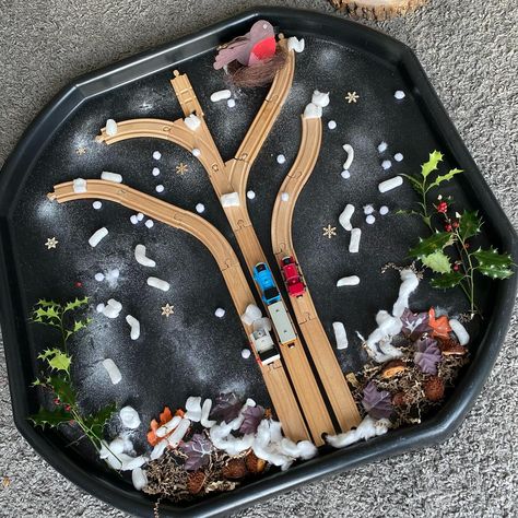 Sensory Themed Collab Today’s theme is: Into the woods 🍁 We have decided to share our train track trees through the seasons . The other accounts taking part with me are: @tisfortufftray @funplayjoy4kids @playwithtinkerfingers @snickerdoodle_sensoryplay @sensorysnail @ahouseofplay @the_happy_play_room @livingwith3little_gs @messybunnysensory @our_enchanted_story @wildboy_mamax2 @mamasbusybees @themessyschoolhouse @themermaidcrafter @mama.moon.wildhood @littletribechildmindi... Into The Woods, Snickerdoodles, Play Room, Train Tracks, Sensory Play, The Seasons, Enchanted, To Share, Trees