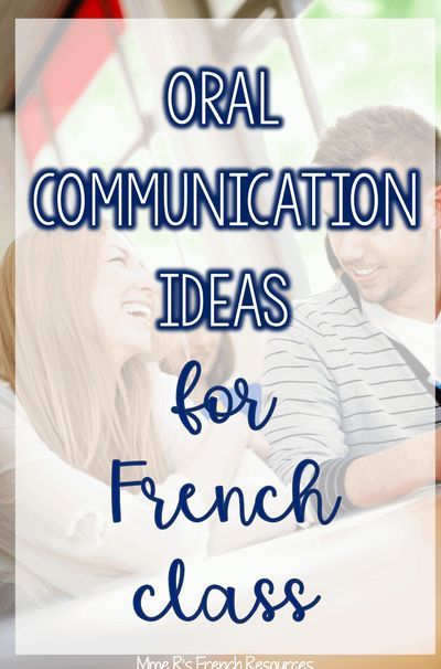 French oral communication ideas - Get tips and teaching strategies for increasing your French students' oral communication skills. Learn how to provide meaningful and authentic practice daily in your French class so your students get comfortable with conversational French. Get helpful ideas for the Core French and immersion classroom. Teaching French Immersion, French Speaking Activities, French Verbs Conjugation, Communication Ideas, Block Schedule, Oral Communication, French Classes, High School French, French Conversation