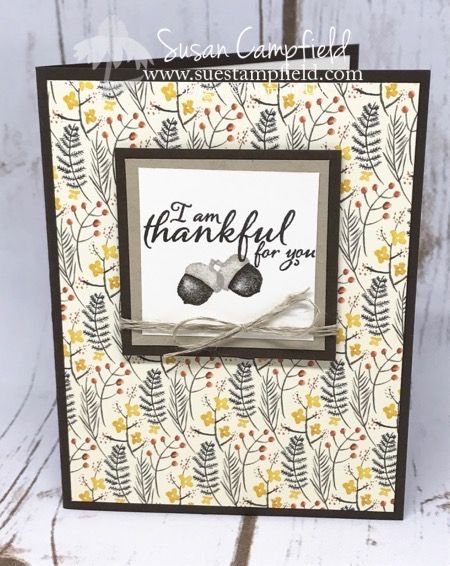 Painted Autumn Dsp Stampin Up Cards, Harvest Punch, Joy Fold Card, Dsp Cards, Vintage Leaves, Autumn Cards, Autumn Paper, Narnia Books, Vintage Birthday Cards