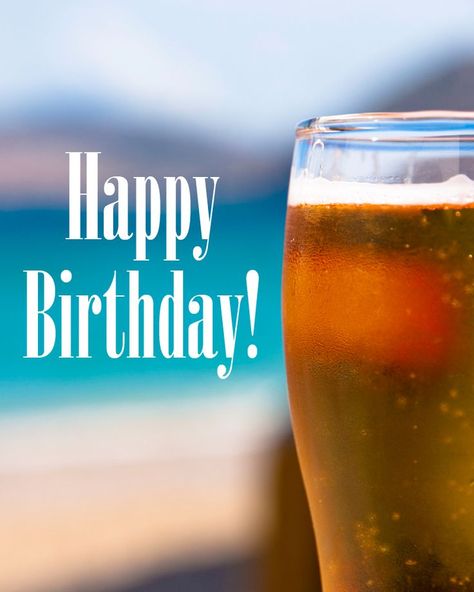 Happy Birthday Beer Men, Happy Birthday Cheers Drinks, Birthday Beer Quotes, Cheers To Your Birthday, Happy Birthday Drinks, Happy Birthday Cheers, Happy Birthday Beer, Happy Beer, Birthday Beer