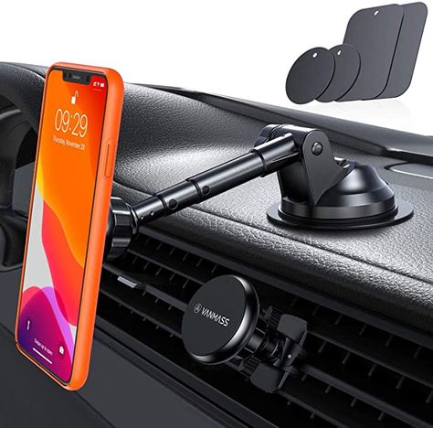 Accessories Idea, Desk Phone Holder, Phone Holder For Car, Cup Phones, Best Mobile Phone, Magnetic Phone Holder, Fitbit Charge, Rare Earth Magnets, Car Dashboard