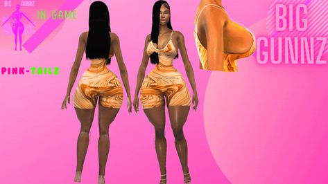 Big Gunnz ~ Dr. Sulani | SeSeSimmi on Patreon Sims 4 Hip Sliders, Body Presets, Cc Skin, Cc Folder, Sims 4 Anime, Cc Mods, Sims 4 Body Mods, Sims 4 Cc Skin, Tumblr Sims 4