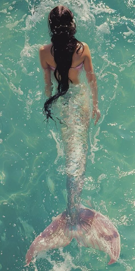 Lup Singuratic, Mermaid Stories, Mermaid Photography, Mermaid Man, H2o Mermaids, Mermaid Wallpapers, Siren Mermaid, Mako Mermaids, Sea Mermaid